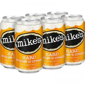 Mike's Hard Orange And Cream 6x355ml